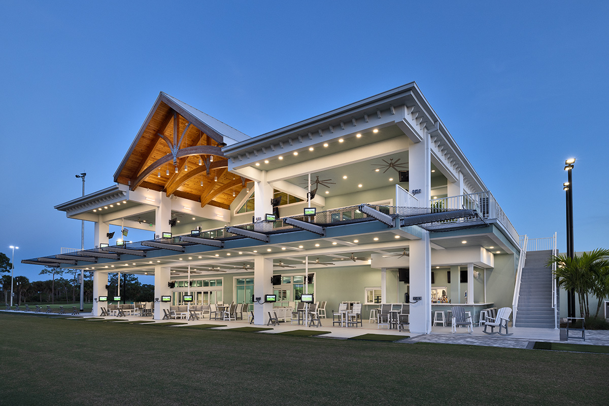 Palm Beach Gardens Par 3 Golf Clubhouse